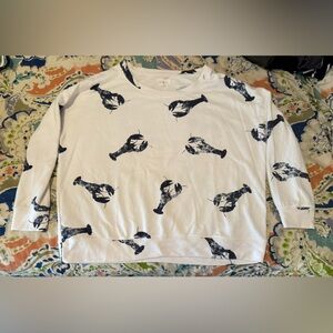 Lou & Grey Cream Textured Top